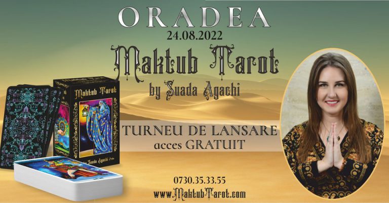 ORADEA - Lansare "Maktub Tarot"- Suada Agachi