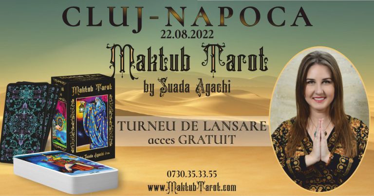 CLUJ-NAPOCA - Lansare "Maktub Tarot"- Suada Agachi