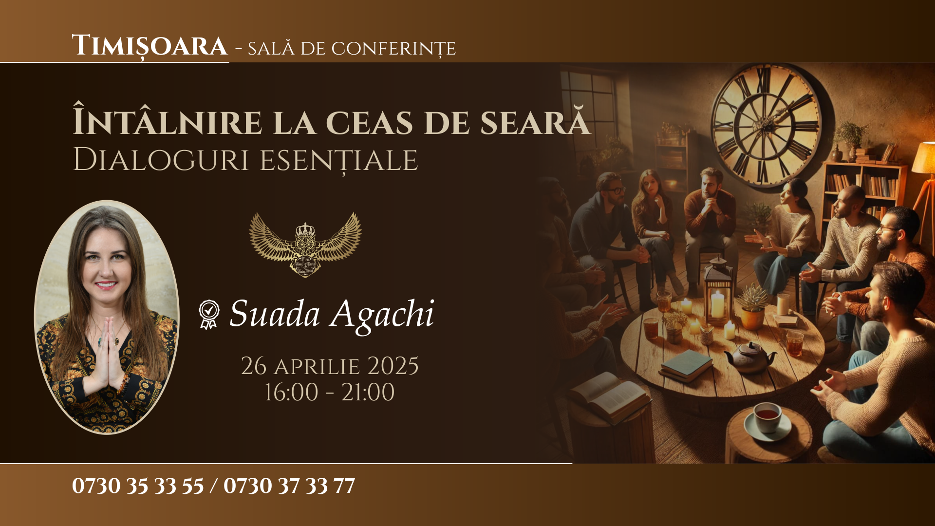Dialoguri De Ras Timișoara - Întâlnire la ceas de seară. Dialoguri esențiale - Suada